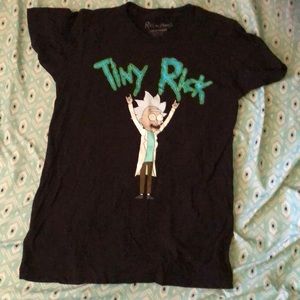 Tiny rick shirt